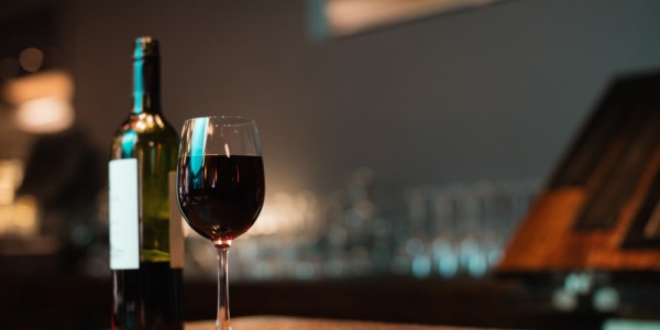 El placer del vino tinto 